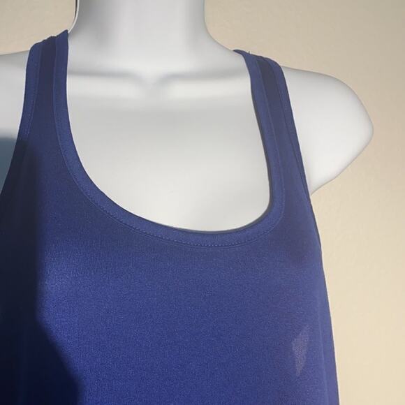 Nike dri-fit racer back top Royal Blue M - Picture 7 of 10